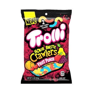 Trolli Fruit Punch Sour Brite Crawlers