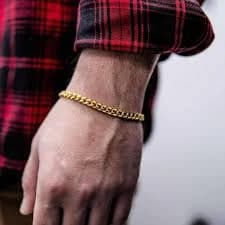 GLD Miami Cuban Bracelet in 18K Gold
