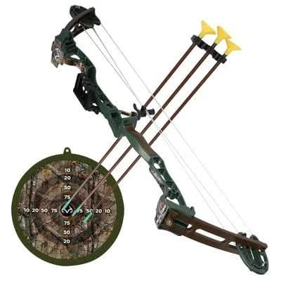 NKOK RealTree Compound Bow Set