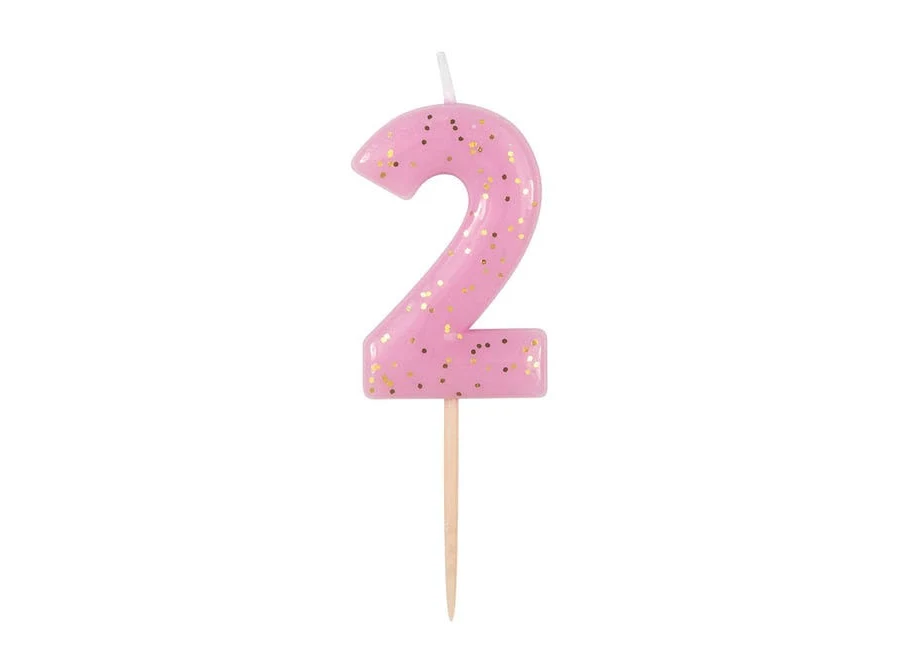 Dollar General 321 Party! Mini No. 2 Birthday Candle