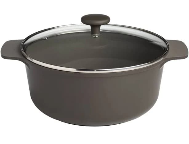 Aria Cast Aluminum Dutch Oven with Glass Lid