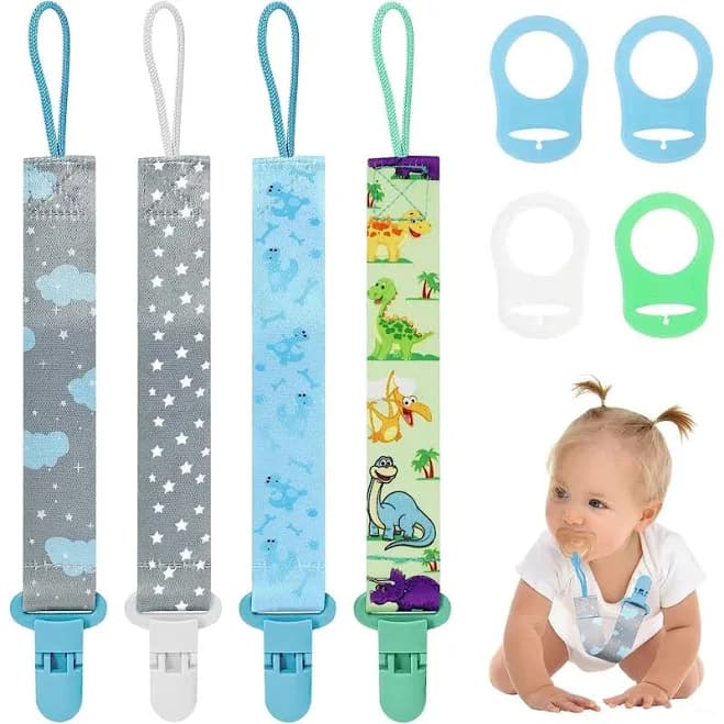 Dooyilets Baby Dummy Strap Clip
