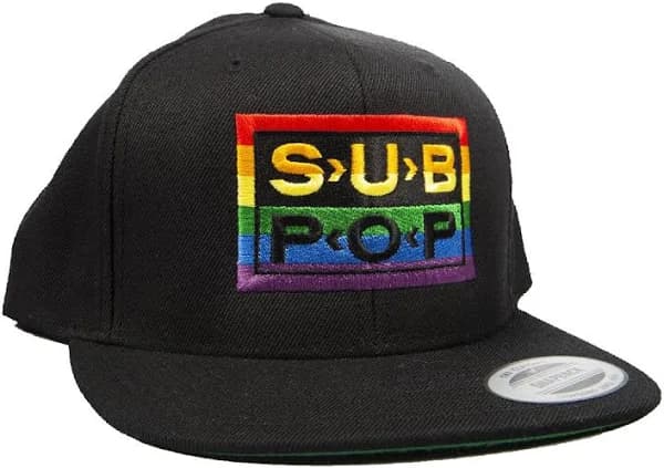 Sub Pop Rainbow Logo Snapback Hat