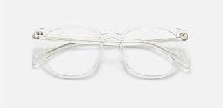 Amazon.com: VENOAL Gafas de marco grande anti UV, polígono para computadora, lentes de lectura con marco TR con bloqueo de luz azul, espejo de luz plana (color : transparente, tamaño: +150) :