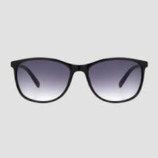 Women's Surf Shade Sunglasses - Universal Thread™ Black: Maximum UV Protection, Scratch-Resistant, Recycled Plastic Frame : Target