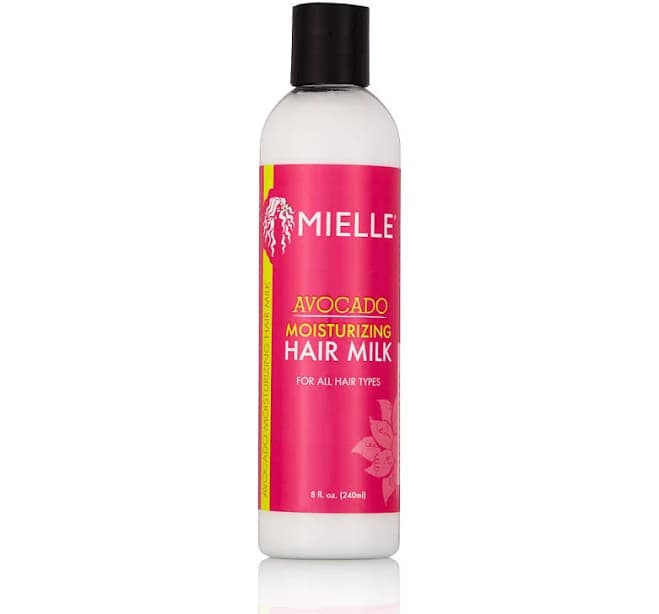 Mielle Organics Avocado Hair Milk for All Hair Types, Moisturizing Lotion for Dry Hair, 8 Ounces