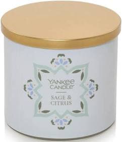 Yankee Candle Sage & Citrus 3-Wick Candles