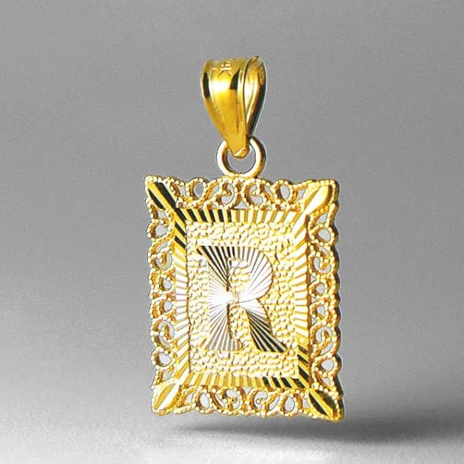 Charlie & Co. Letter R Pendant