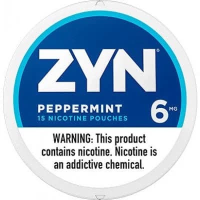 Buy ZYN Peppermint 6mg Nicotine Pouches | Crisp & Convenient