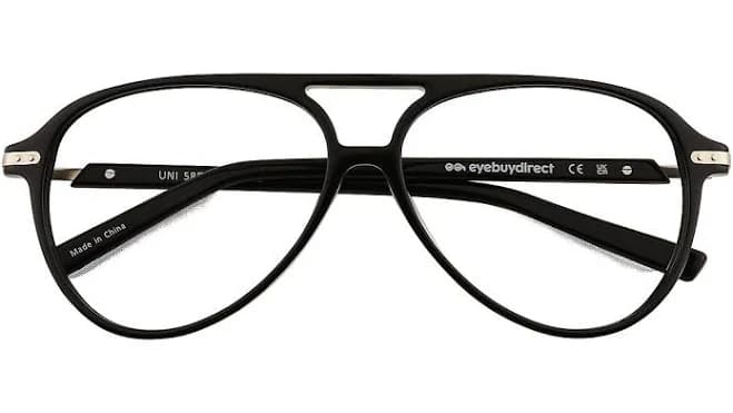Online Aviator Acetate Metal Eyeglasses
