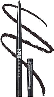 Pro Intense Gel Eyeliner with Built-In Sharpener, Waterproof, Smudge-Proof, Long Lasting Gel Eyeliner Pencil (Black Brown)