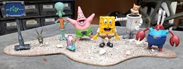 🎲 Spongebob and the gang・ STL File for ・Cults