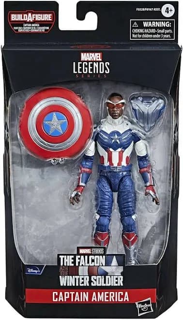 ToyShnip Captain America: Sam Wilson Avengers 2021 Marvel Legends 6-Inch Action Figure