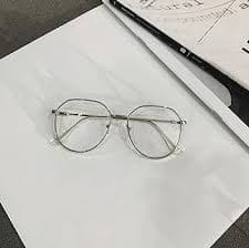 Amazon.com: KFUGMAQN Fashion Myopia Glasses - Men's & Women's (Silver, -350 Diopters) : Health & Household