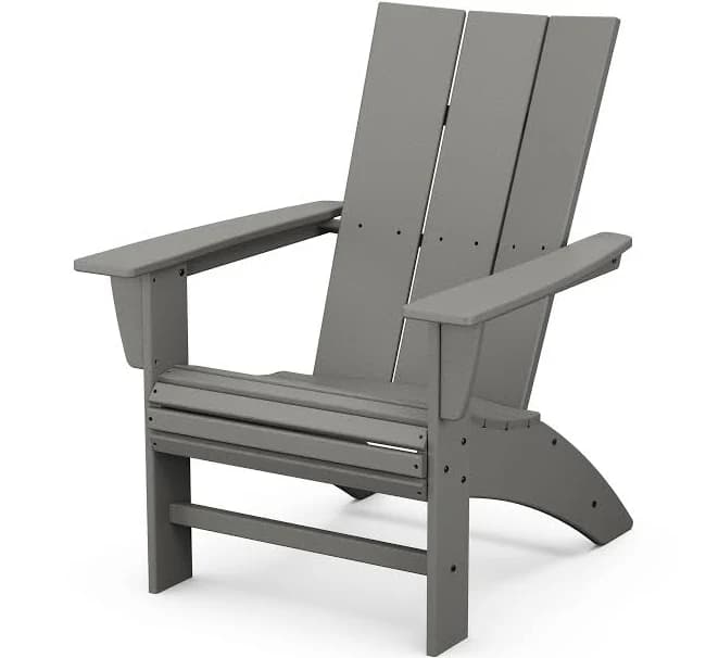 POLYWOOD Modern Curveback Adirondack Chair