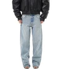 FW25 Paint Splatter Jeans - Blue