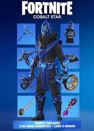 The Fortnite Cobalt Star Bundle PS5 (Europe & UK)