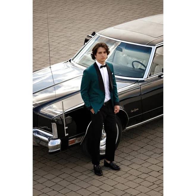 Shawl Lapel 2-Piece Suit