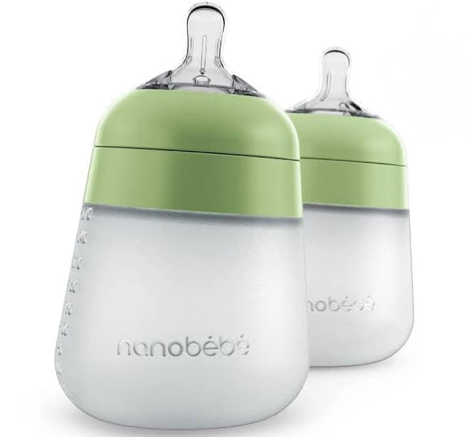 Nanobébé 5oz Flexy Silicone Baby Bottle