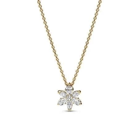 Pandora Sparkling Herbarium Cluster Pendant Necklace