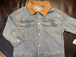 Toddler Boys' Collared Denim Jacket - Cat & Jack™ Medium Wash 4T : Target