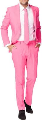 OppoSuits Men's Suits Mr. Pink