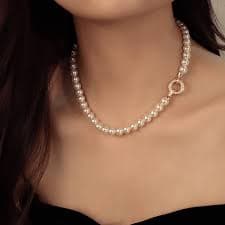 2025 new luxury style freshwater freshwater pearls necklace for women - bohemian vintage choker with july birthstone, for mom or girlfriend, everyday jewelry & holiday gift, , delicate , fashion accessory -