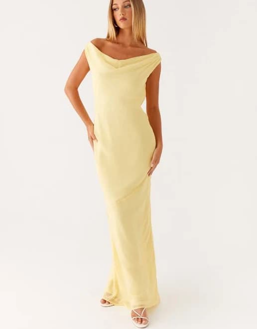 Brittany Chiffon Maxi Dress
