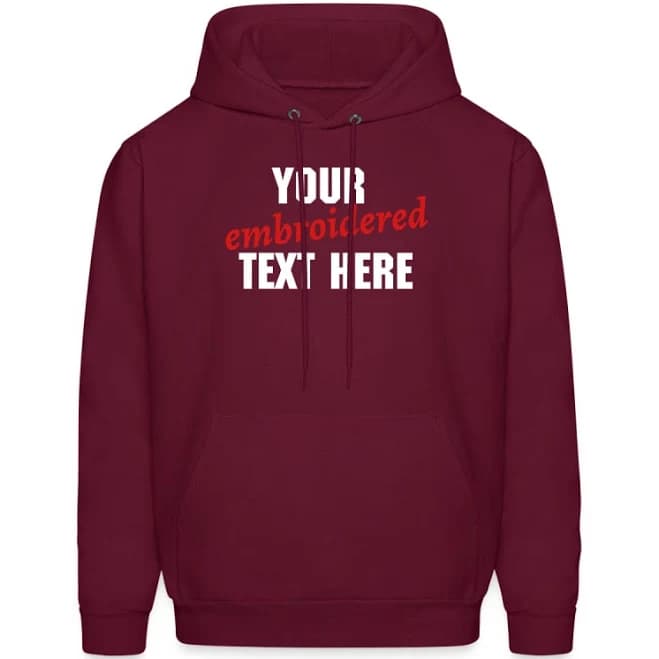 Men's Embroidery Hoodie