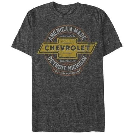 Men's General Motors American Made Distressed Logo Graphic T-Shirt