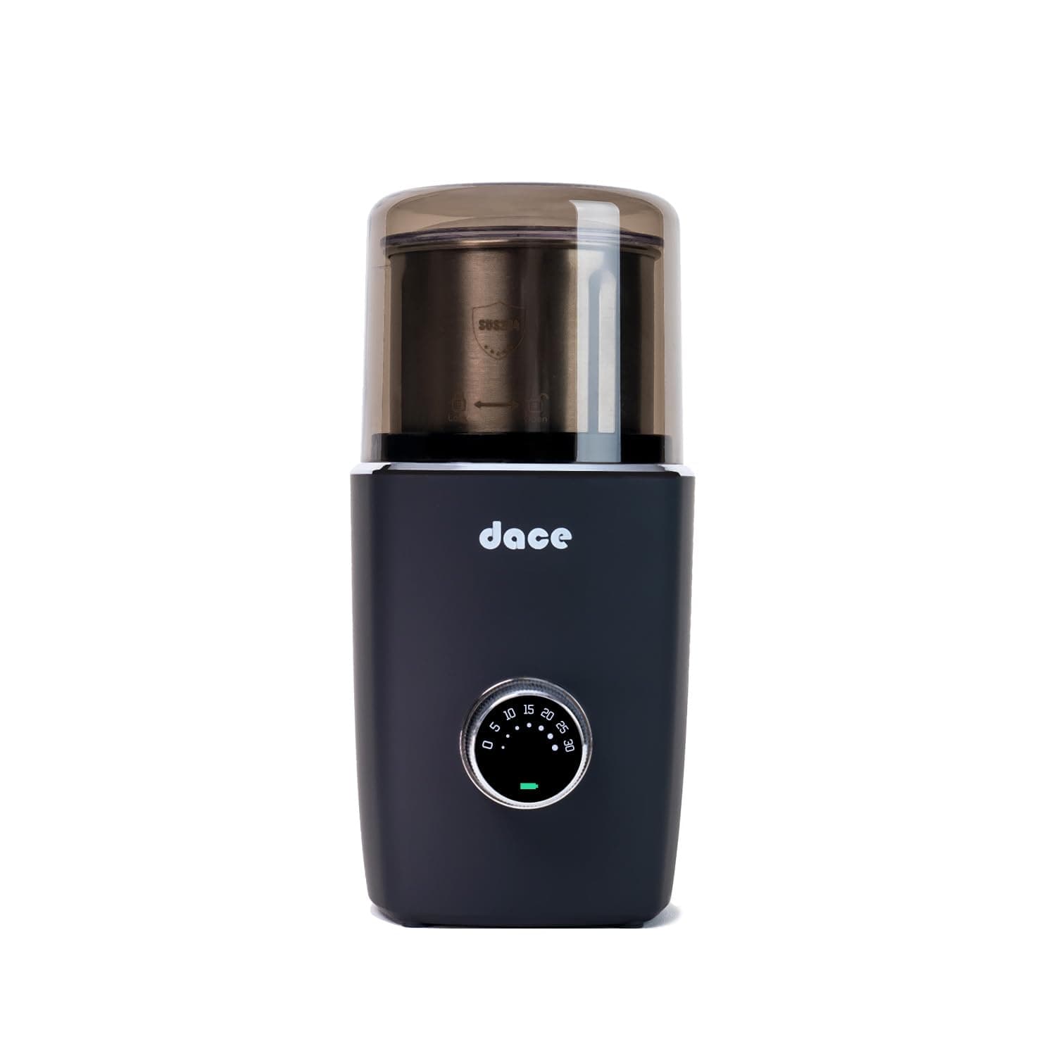 Amazon.com: Dace Cordless Dry Coffee and Spice Grinder with Timing Knob and Removable Grinding Bowl | Coffee Spice Grinder (Black): Home & Kitchen
