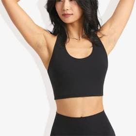 Women's High Neck Halter Open Back Sports Bra