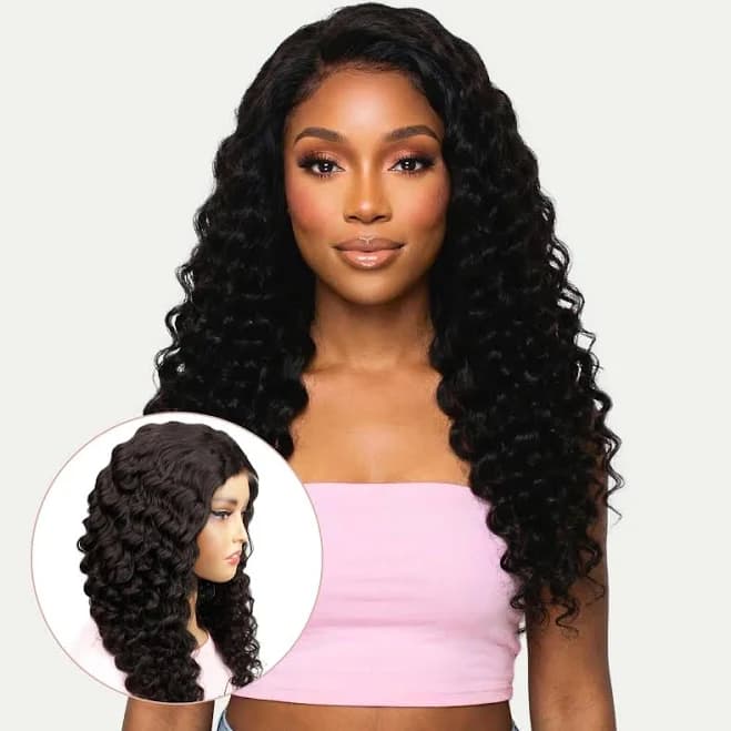 Deep Wave 2x6 HD Lace Closure Glueless Wig