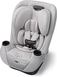 Pria All-in-One Convertible Car Seat, Infant to Toddler Car Seat, Easy-Install Harness, Machine-Washable Cover, 5-100 lbs, SeaDrift