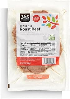 Sliced Roast Beef, 5 OZ