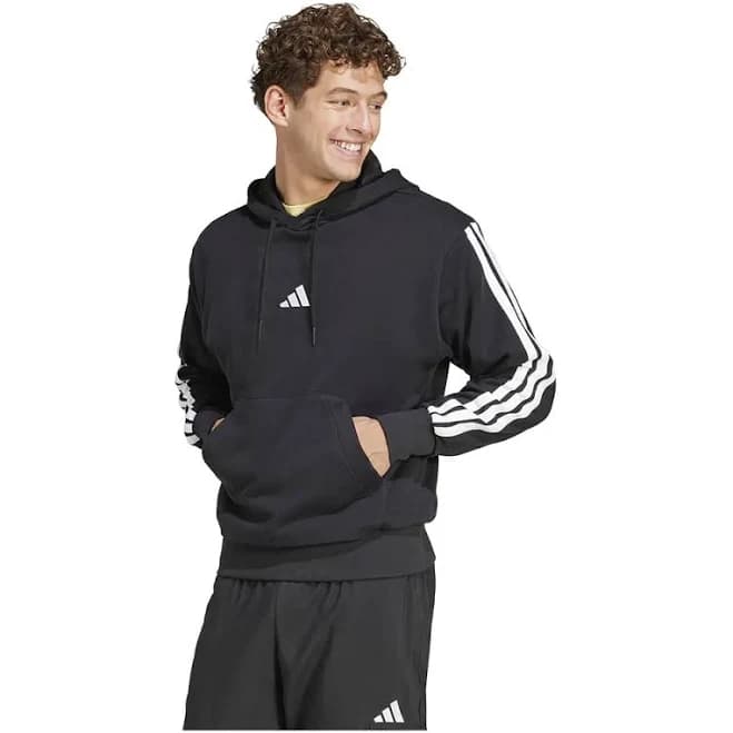 Men's Adidas Essentials Fleece 3-Stripes Hoodie
