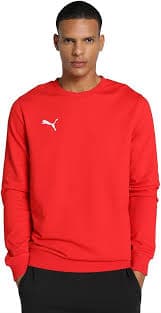 PUMA Men's Teamgoal Casuals Crew Neck Knitted Jumper : Amazon.sg: Fashion
