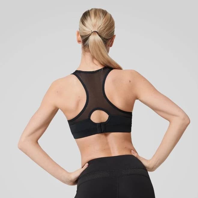 Yvette Intimates & Sleepwear Yvette Shift Racerback Mesh Padded Running Bra Women's