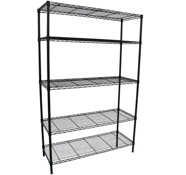 HDX 5-Tier Wire Shelving Unit