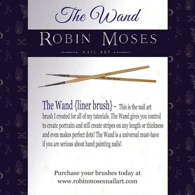 Robin Moses The Wand Nail Art Brush