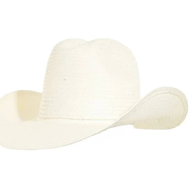 Straw Braided Cowboy Hat