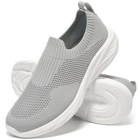 Memoride Men's Lightweight Slip-On Knit Walking Shoes