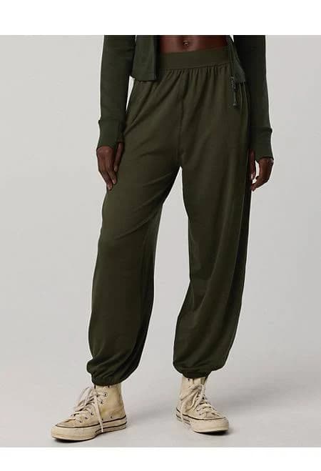 OFFLINE By Aerie The Hugger Go With The Flow Baggy Jogger Women's