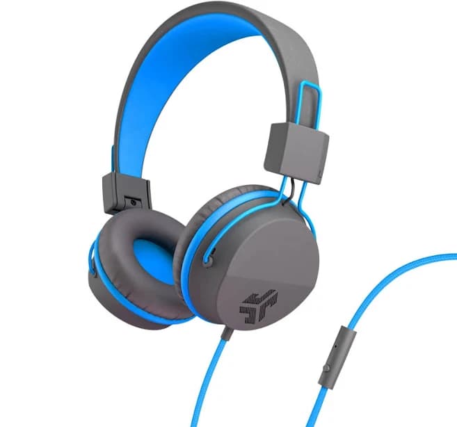 Jlab Neon Wired On-Ear Headphones with Mic