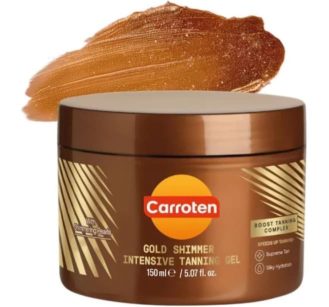Carroten Gold Shimmer Tanning Gel