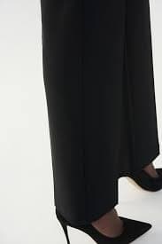 Joseph Ribkoff Womens Wide Leg Pant Style 153088J Color Black Size 04 at Amazon Women's Clothing store