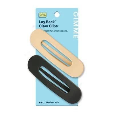 Gimme Beauty Slim Lay Flat Claw Clip for Medium Hair