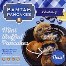 Bantam Bagels Blueberry Mini Stuffed Pancakes
