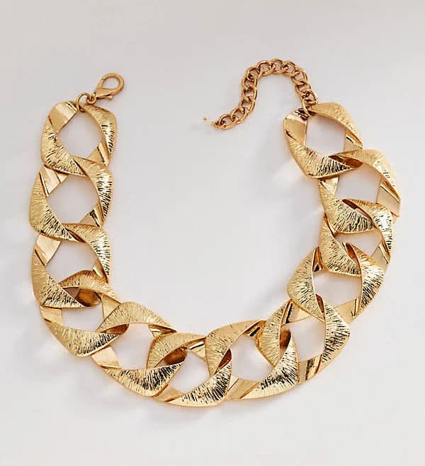 Anthropologie Chunky Chain Necklace