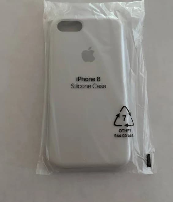 Apple iPhone 7/8/SE Silicone Case White | For Apple iPhone SE (3rd Generation) | Silicone/Gel/Rubber | 1 Year | China